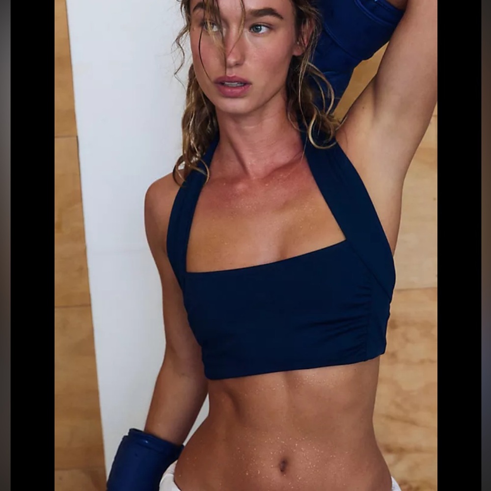 Free People Don't Let Go Sports Bra - Galactic size M